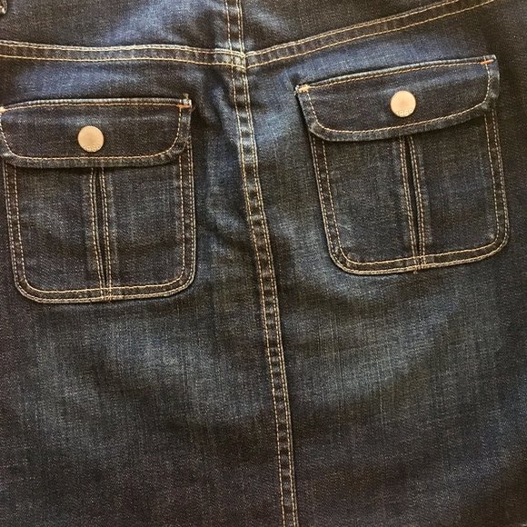 A-Line Denim Skirt - Picture 2 of 6